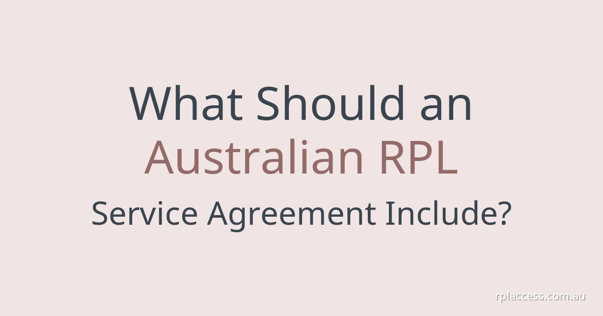 Article title on a plain light-coloured background, with rplaccess.com.au in white at the bottom right