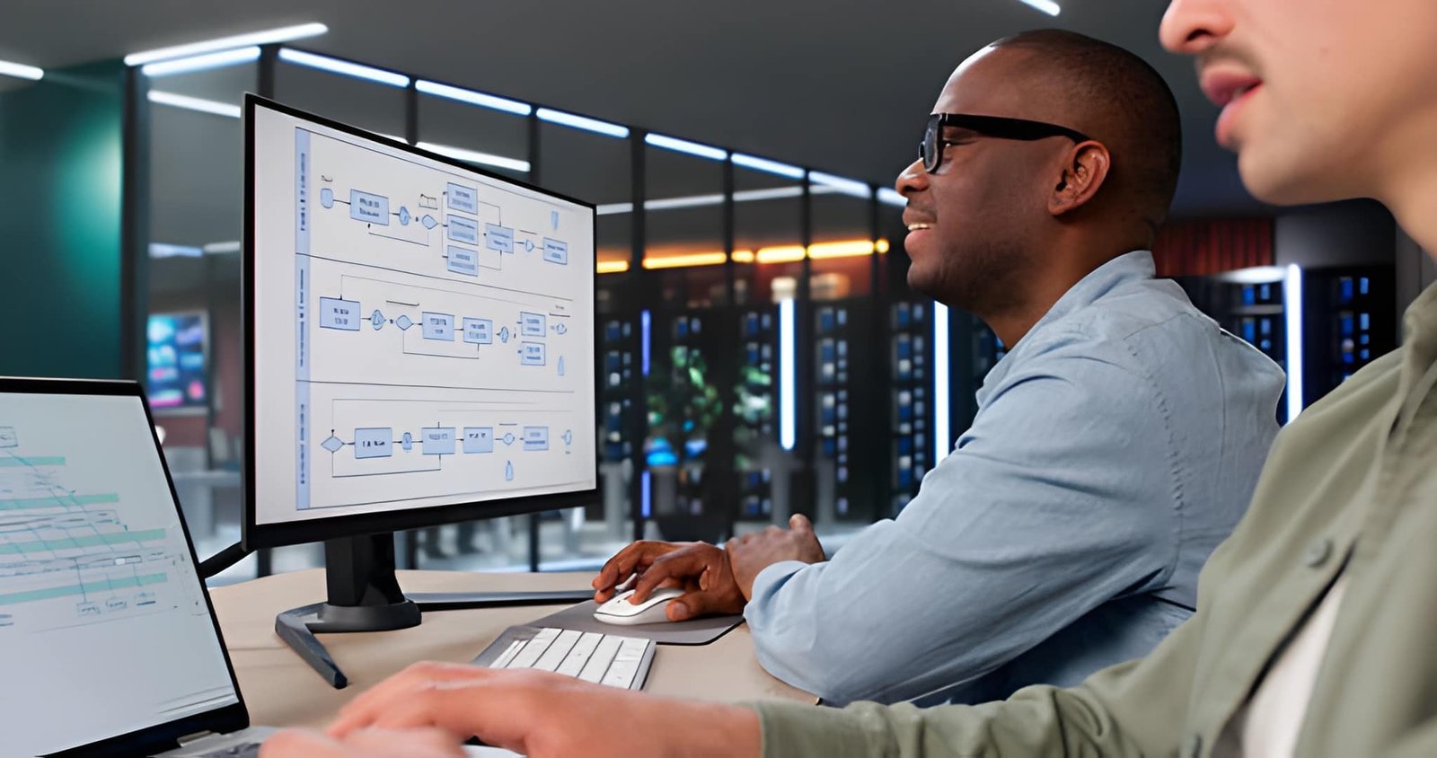 IT professional working at a computer, representing RPL for IT Professionals pathway